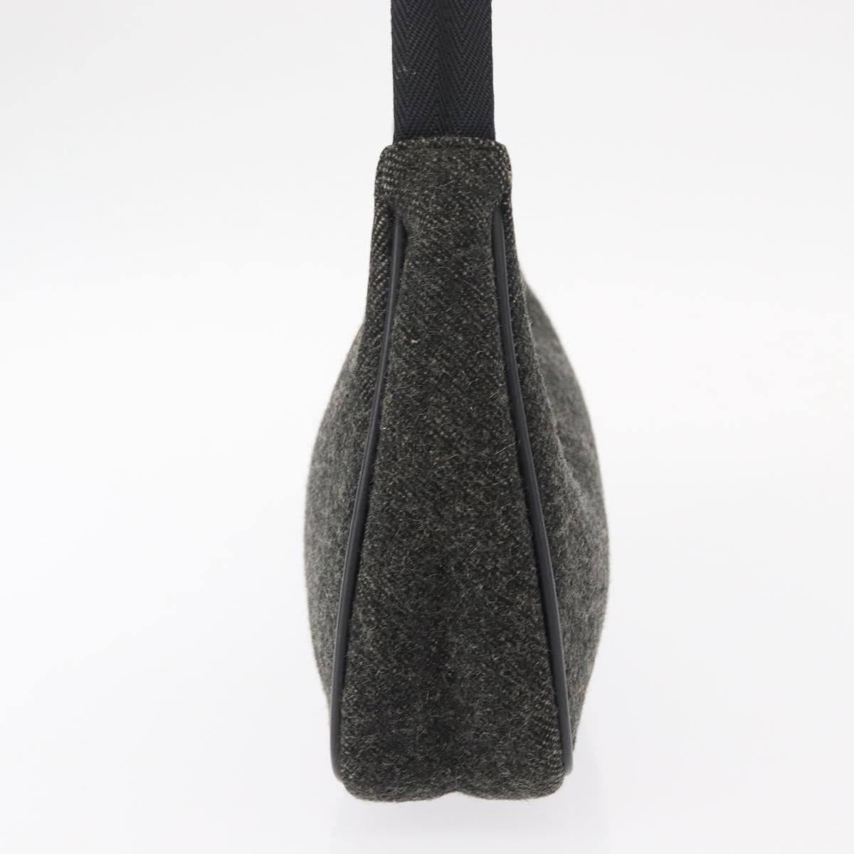 Prada Re-Edition 2000 Hobo Wool Gray Wool Handbag