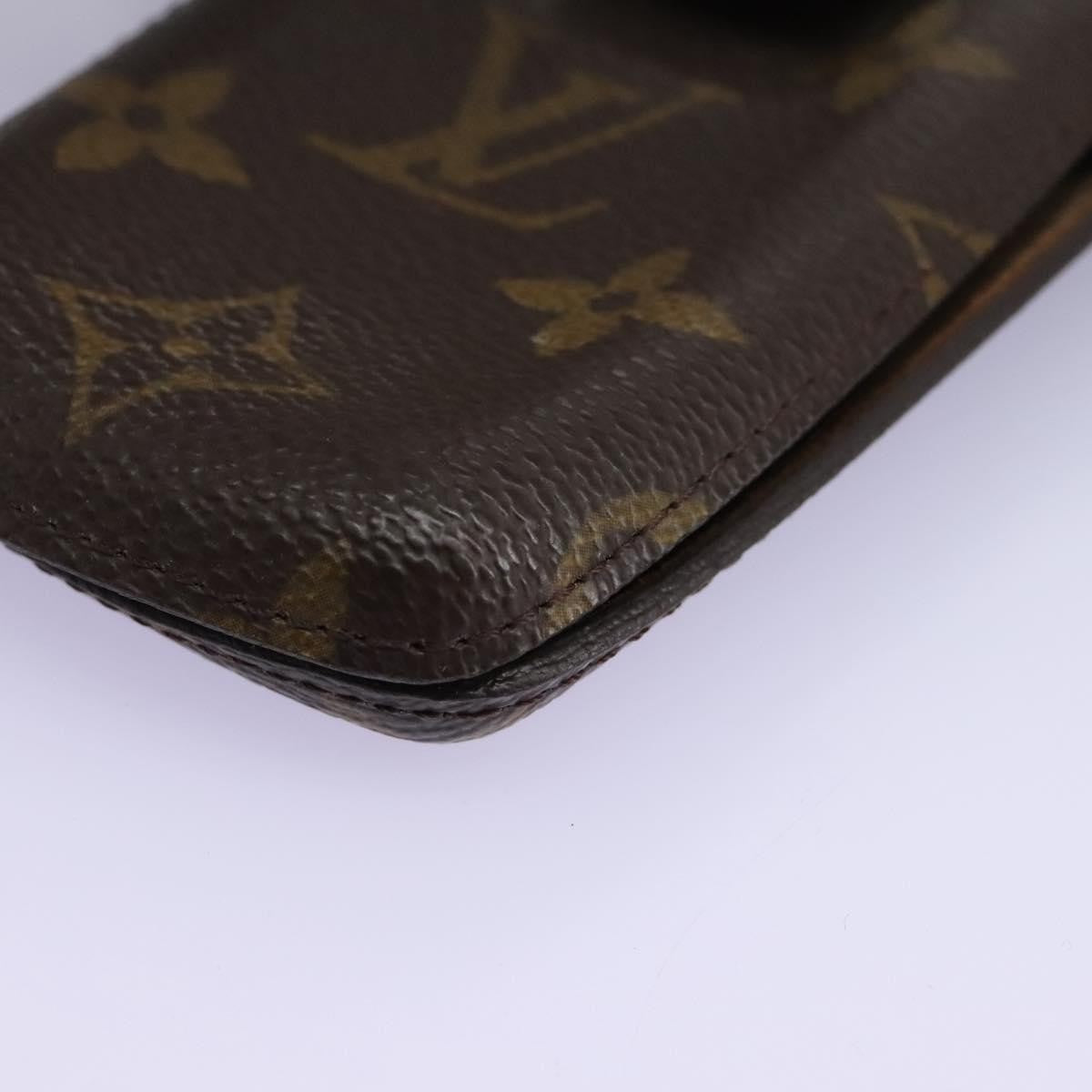 Louis Vuitton Étui Téléphone Monogram Canvas Brown Canvas Tech Accessory Accessory