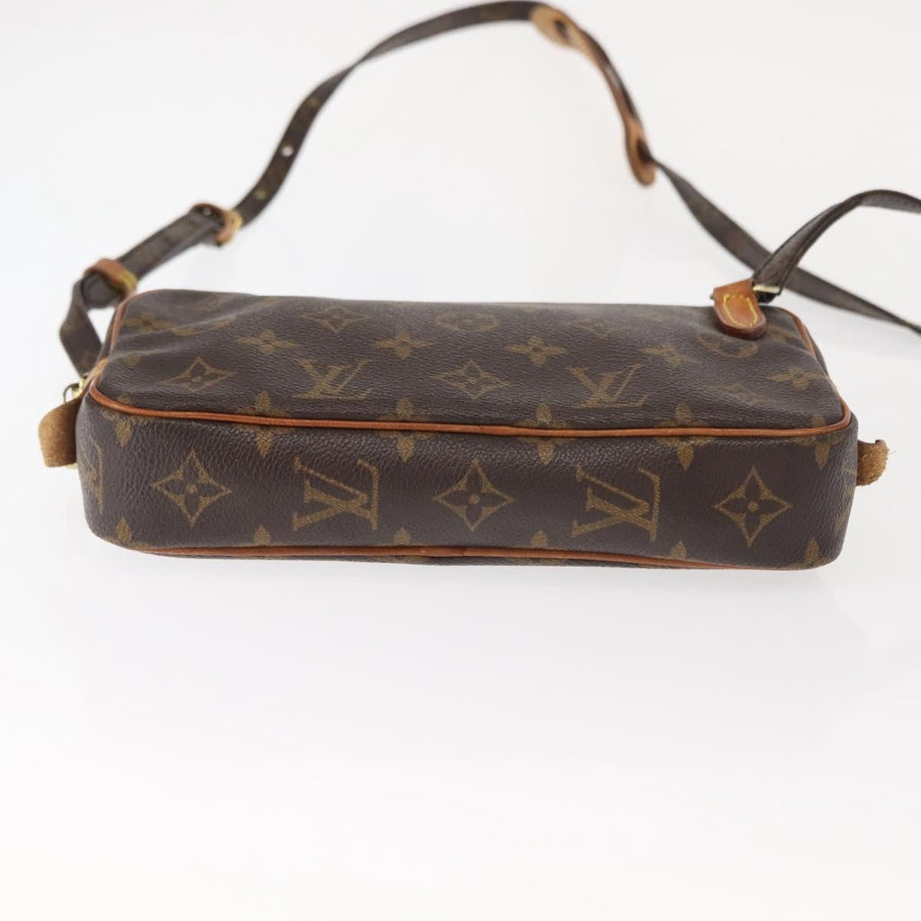 Louis Vuitton Pochette Marly Bandouliere Bag Monogram Canvas Brown Canvas Shoulder Bag