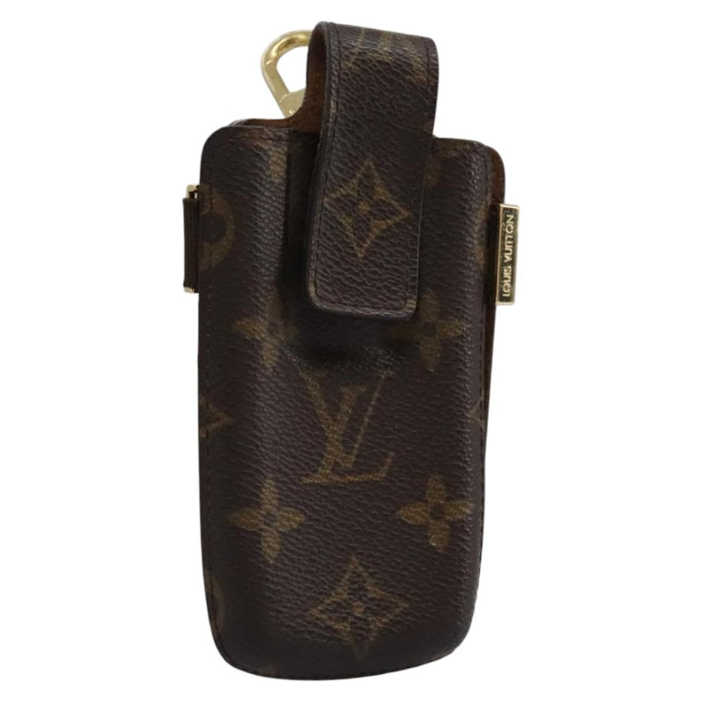 Louis Vuitton Étui Téléphone Monogram Canvas Brown Canvas Tech Accessory Accessory