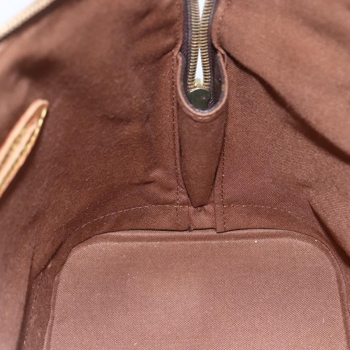 Louis Vuitton Vintage Alma Handbag Monogram Canvas Brown Canvas Handbag