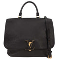 Louis Vuitton Volta Handbag Leather Black Leather Handbag