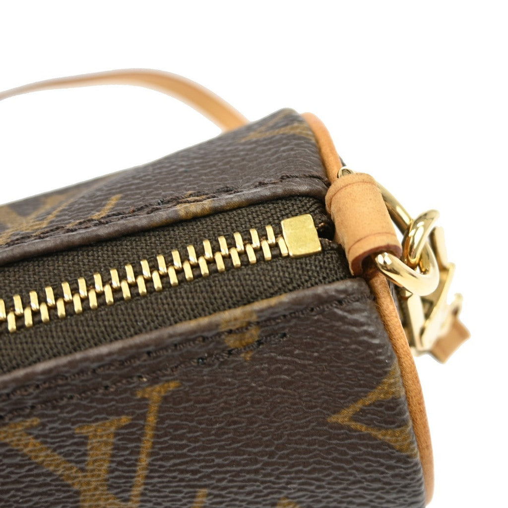 Louis Vuitton Papillon Pochette Monogram Canvas Brown Canvas Clutche & Pouche Bag