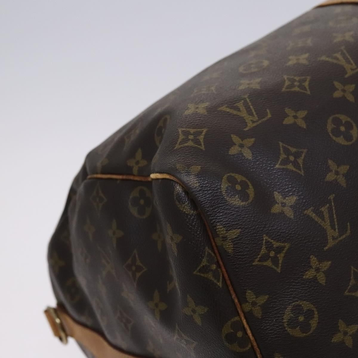 Louis Vuitton Keepall Bandouliere Bag Monogram Canvas Brown Canvas Travel Bag