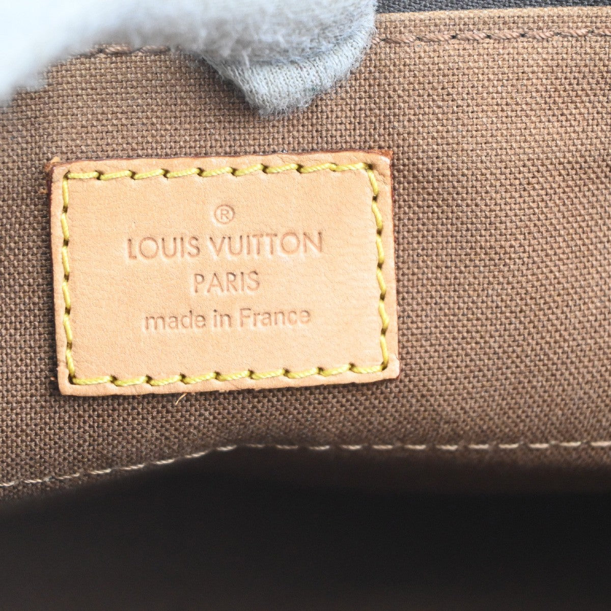 Louis Vuitton Popincourt Shoulder Bag Monogram Canvas Brown Canvas Shoulder Bag