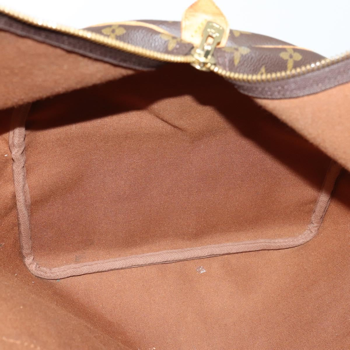 Louis Vuitton Keepall Bag Monogram Canvas Brown Canvas Travel Bag
