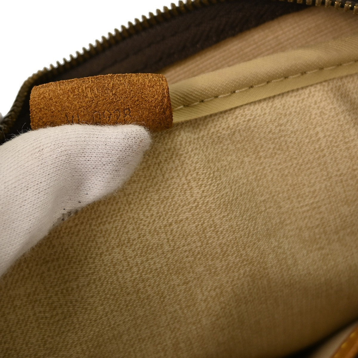 Louis Vuitton Deauville Handbag Monogram Canvas Brown Canvas Handbag
