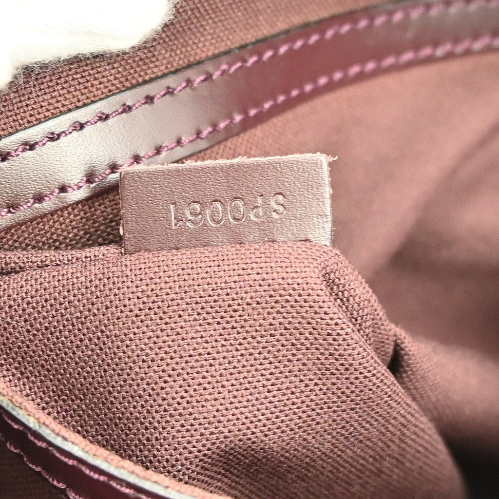 Louis Vuitton Reporter Bag Taiga Leather Purple Leather Shoulder Bag