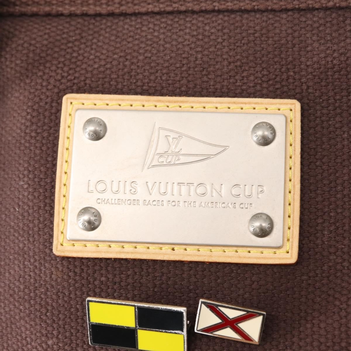 Louis Vuitton Antigua Tote Canvas Brown Canvas Tote Bag