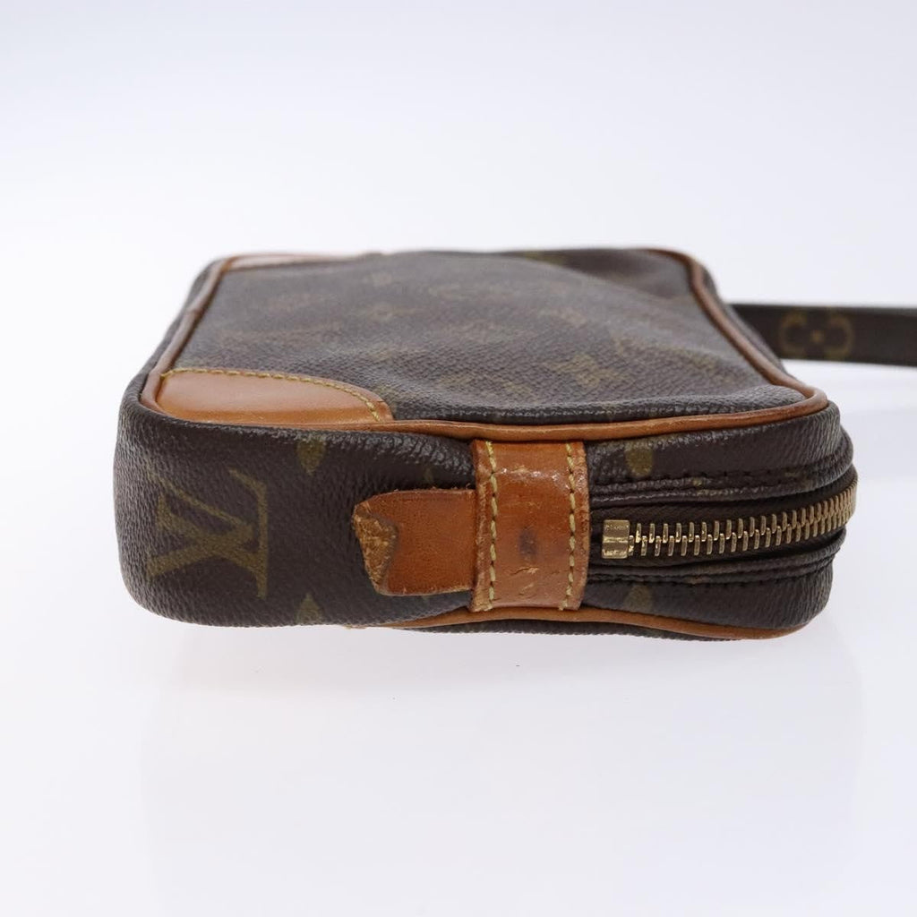 Louis Vuitton Marly Dragonne Clutch Monogram Canvas Brown Canvas Clutche & Pouche Bag