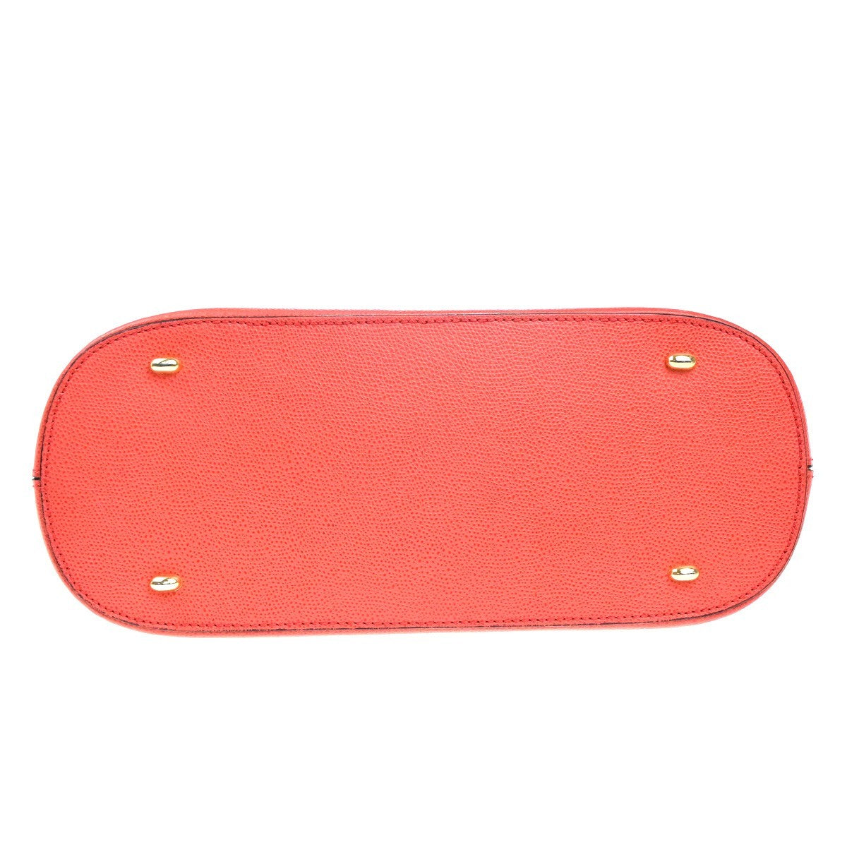 Celine Vintage Convertible Bowler Bag Leather Red Leather Handbag