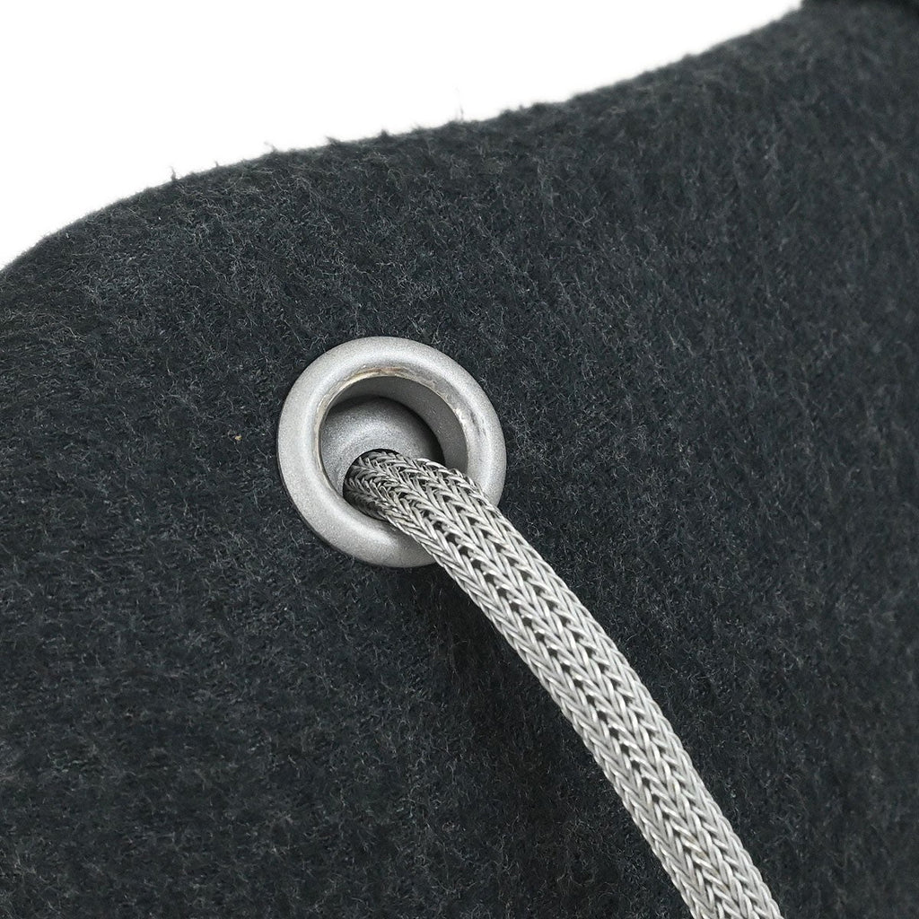 Chanel Millennium Shoulder Bag Felt Gray Canvas Shoulder Bag Bag