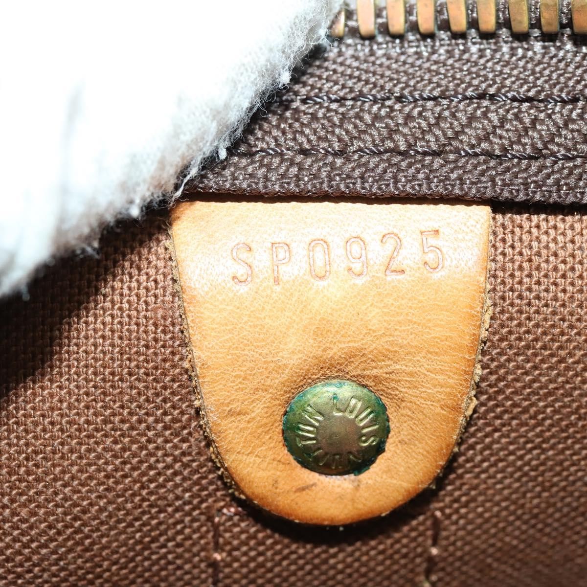 Louis Vuitton Keepall Bag Monogram Canvas Brown Canvas Travel Bag