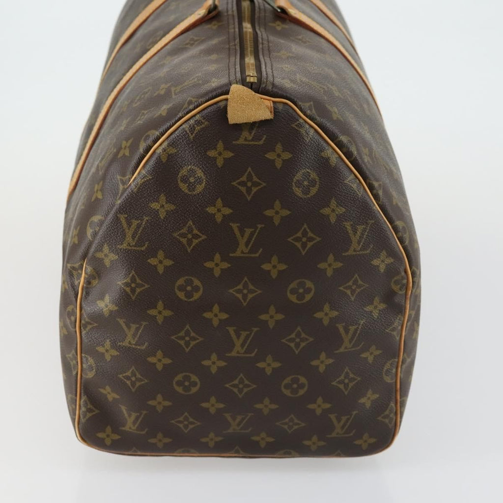 Louis Vuitton Keepall Bag Monogram Canvas Brown Canvas Travel Bag