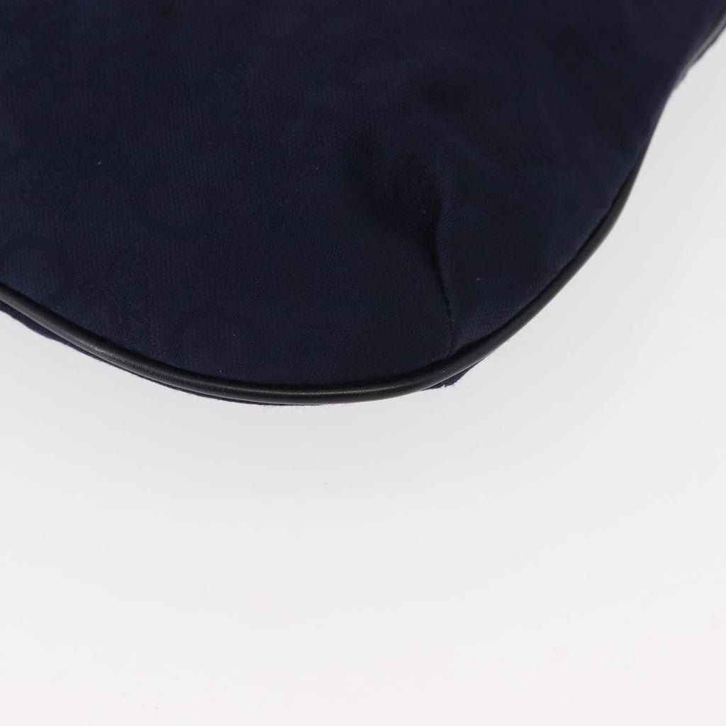 Celine C Sulky Handbag Suede Navy Suede Handbag