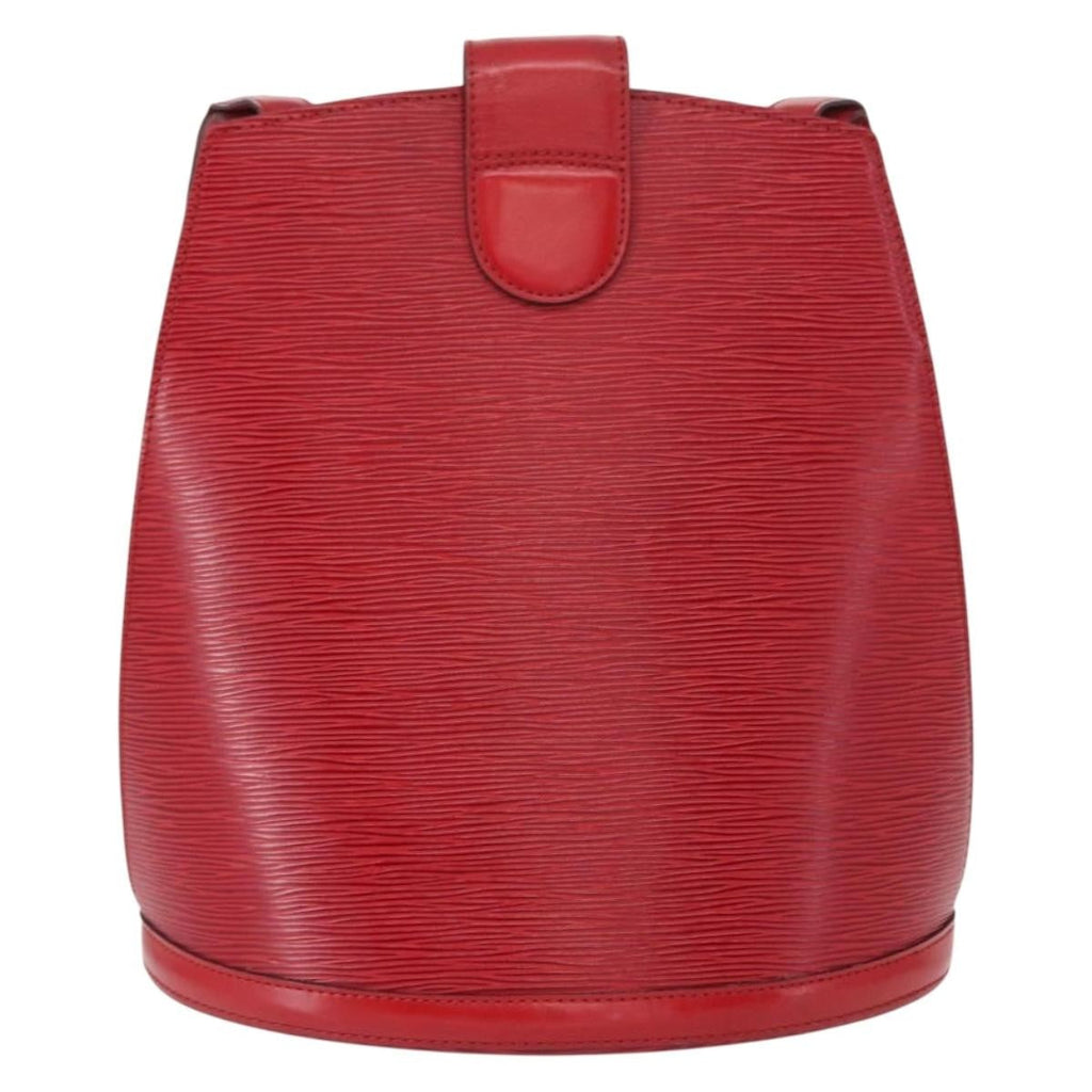 Louis Vuitton Cluny Shoulder Bag Epi Leather Red Leather Shoulder Bag