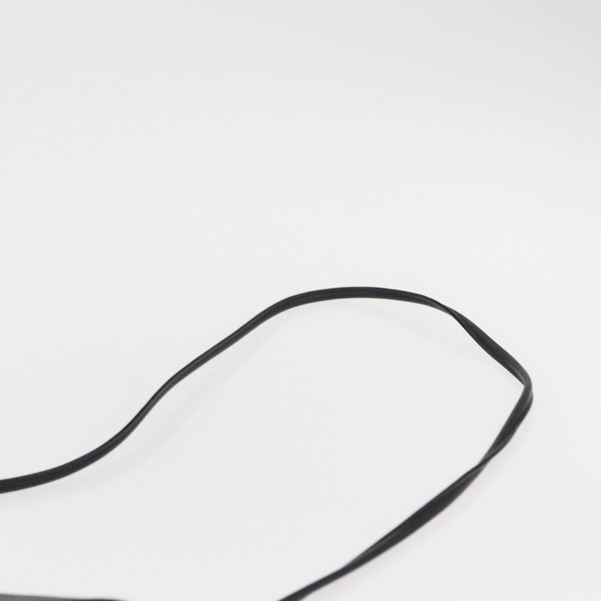 Saint Laurent Vintage Shoulder Bag Canvas Black Canvas Shoulder Bag Bag (Pre-Owned)