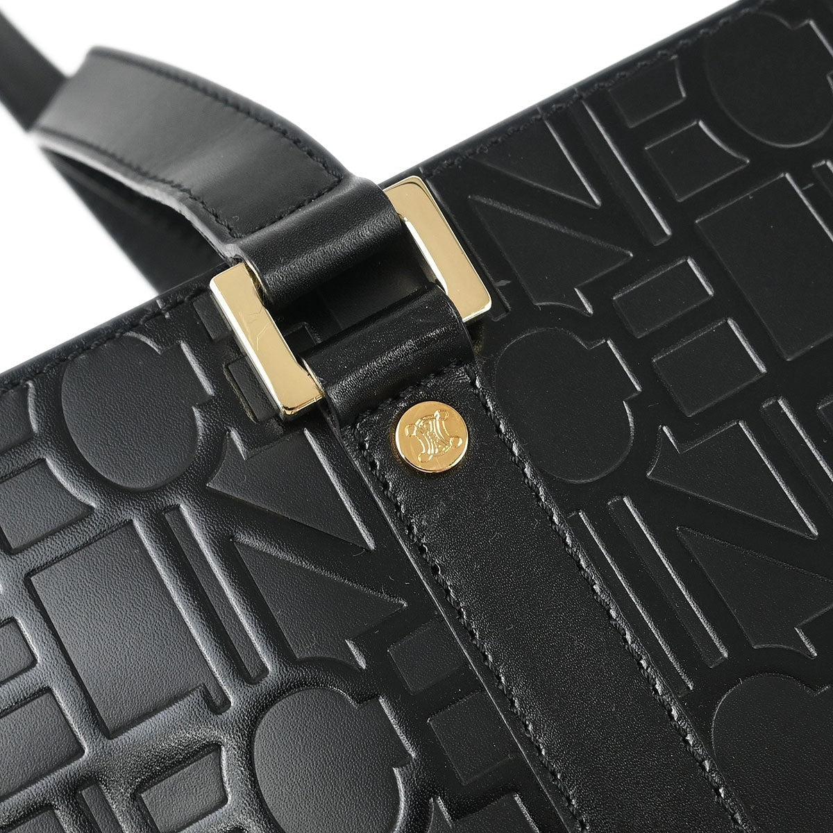 Celine Tote Bag Leather Black Leather Tote Bag Bag