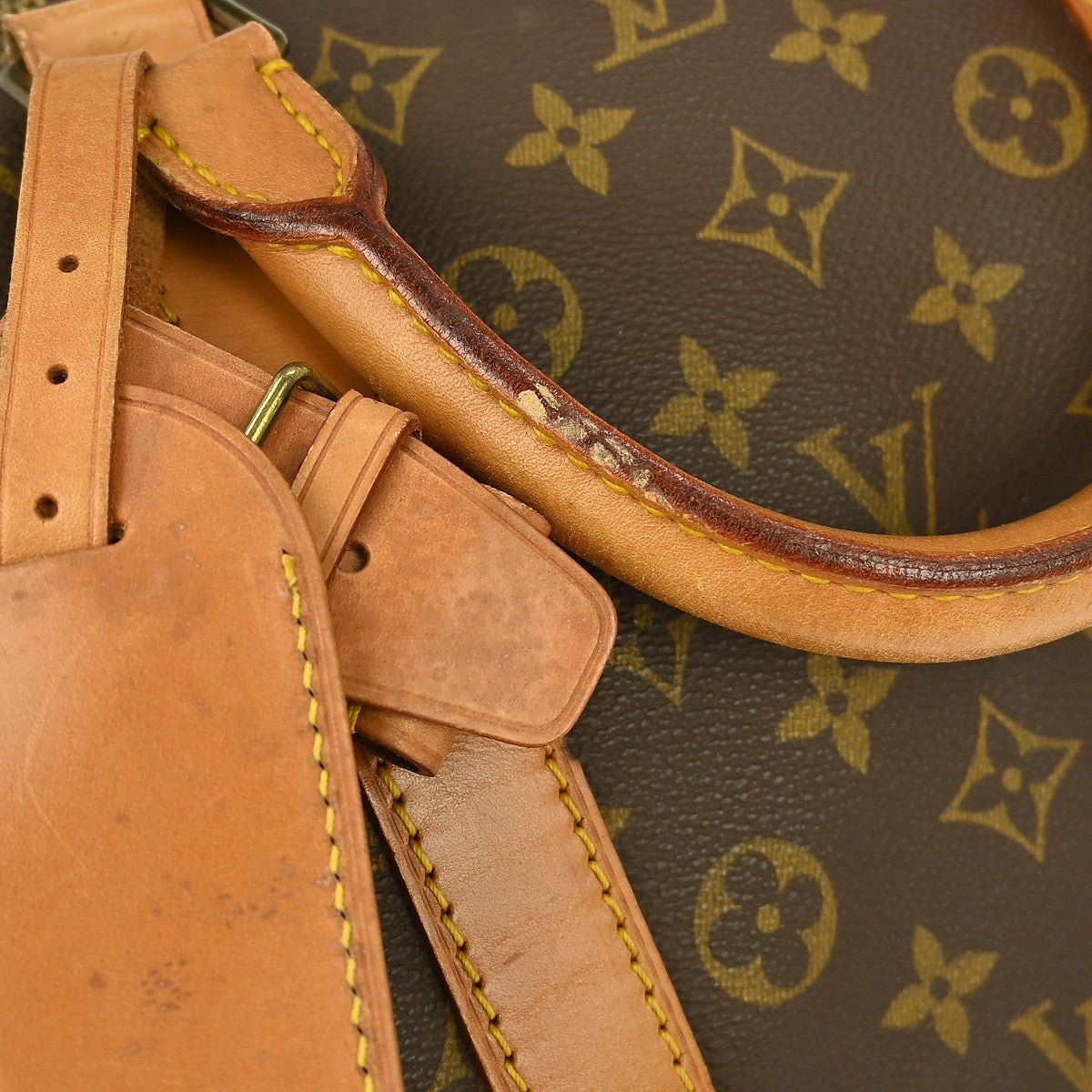 Louis Vuitton Keepall Bag Monogram Canvas Brown Canvas Travel Bag