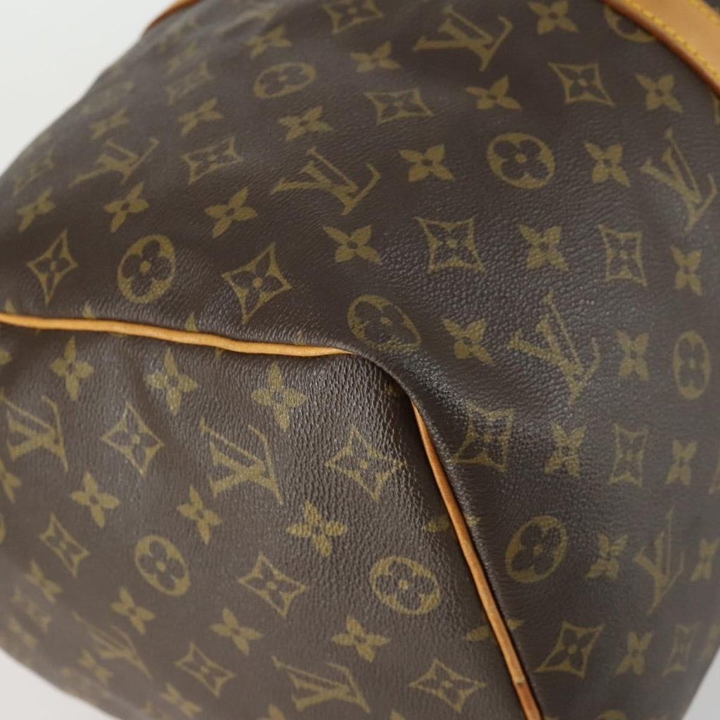Louis Vuitton Keepall Bag Monogram Canvas Brown Canvas Travel Bag