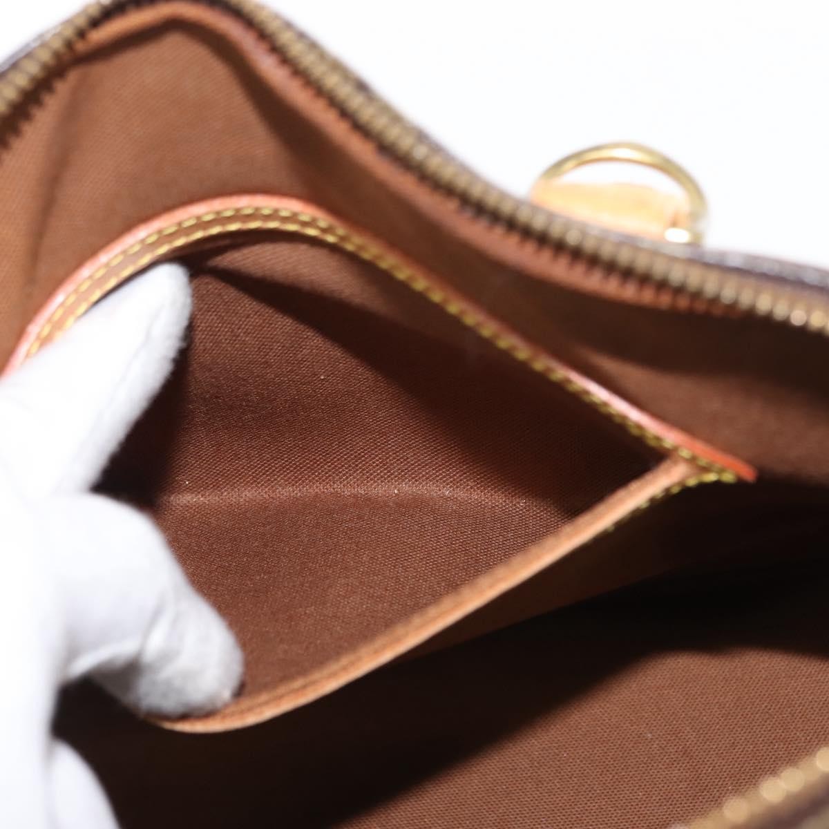 Louis Vuitton Alma Handbag Monogram Canvas Brown Canvas Handbag