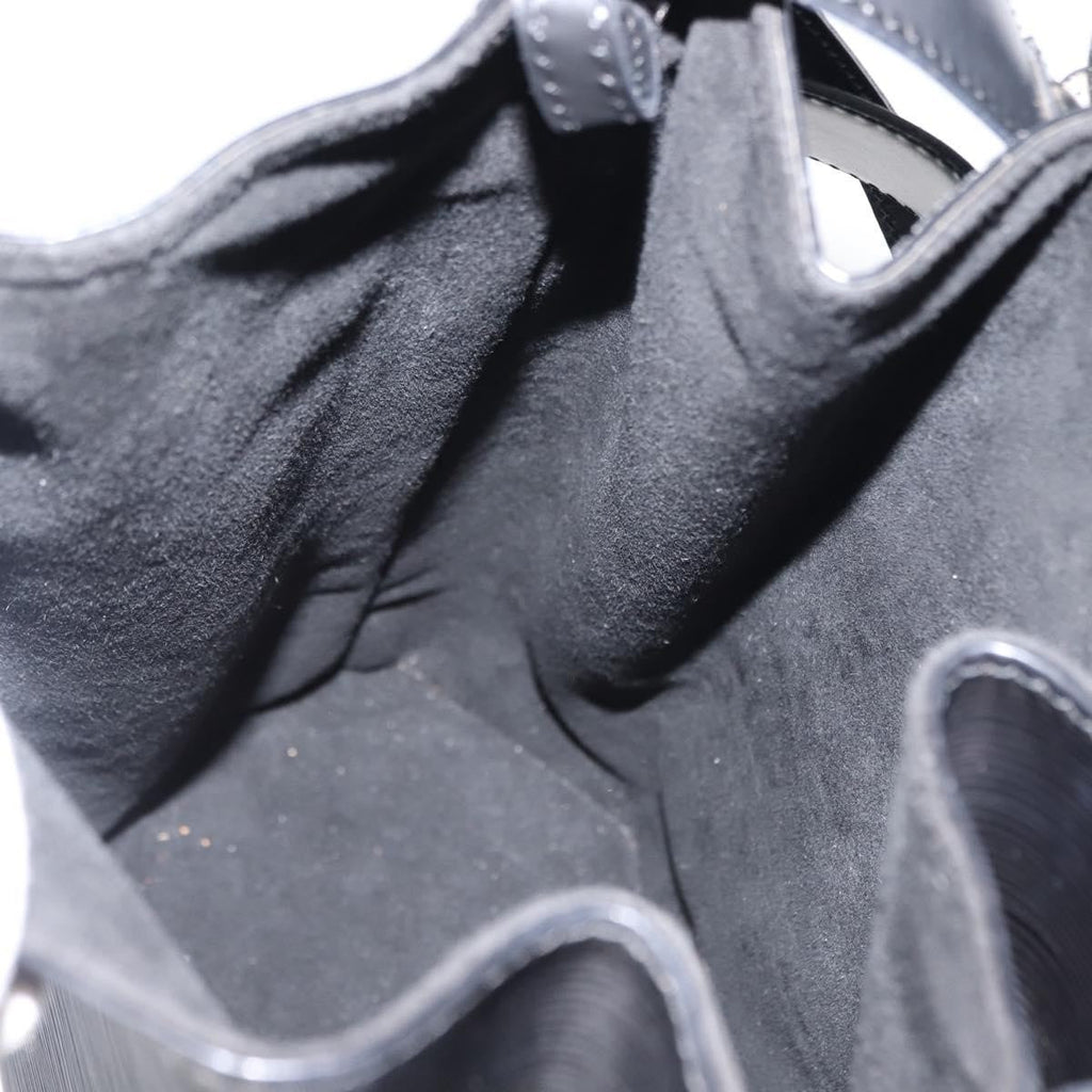Louis Vuitton Vintage Sac D'epaule Handbag Epi Leather Black Leather Bag