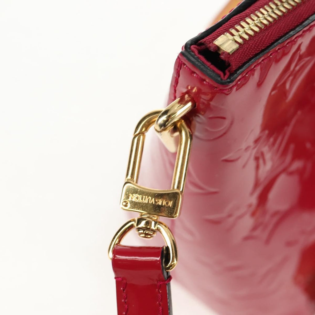 Louis Vuitton Montebello Handbag Monogram Vernis Pink Patent_Leather Handbag