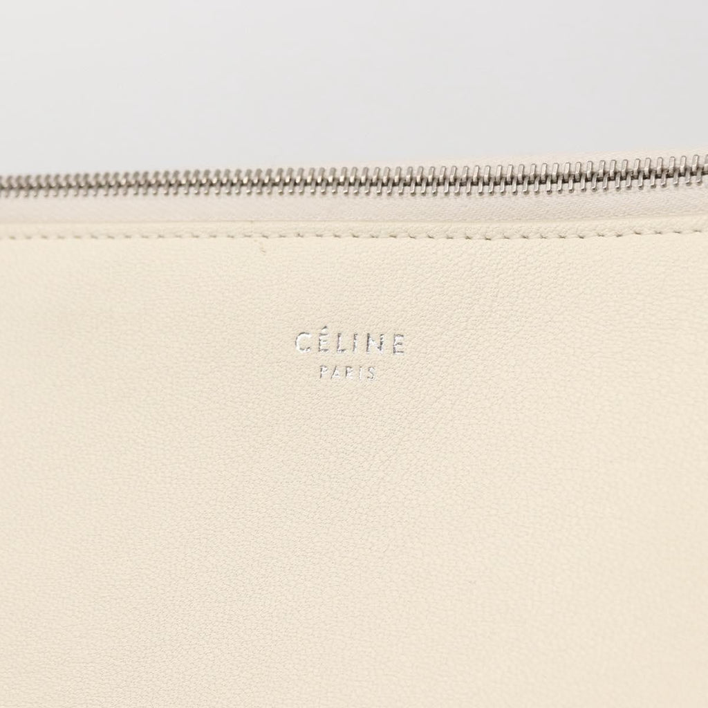 Celine Bicolor Solo Clutch Leather Multicolour Leather Clutche & Pouche Bag