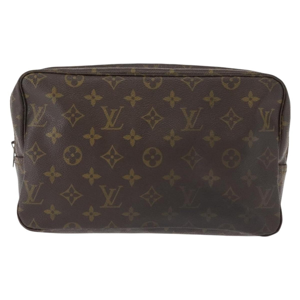 Louis Vuitton Trousse Toilette Monogram Canvas Brown Canvas Clutche & Pouche Bag