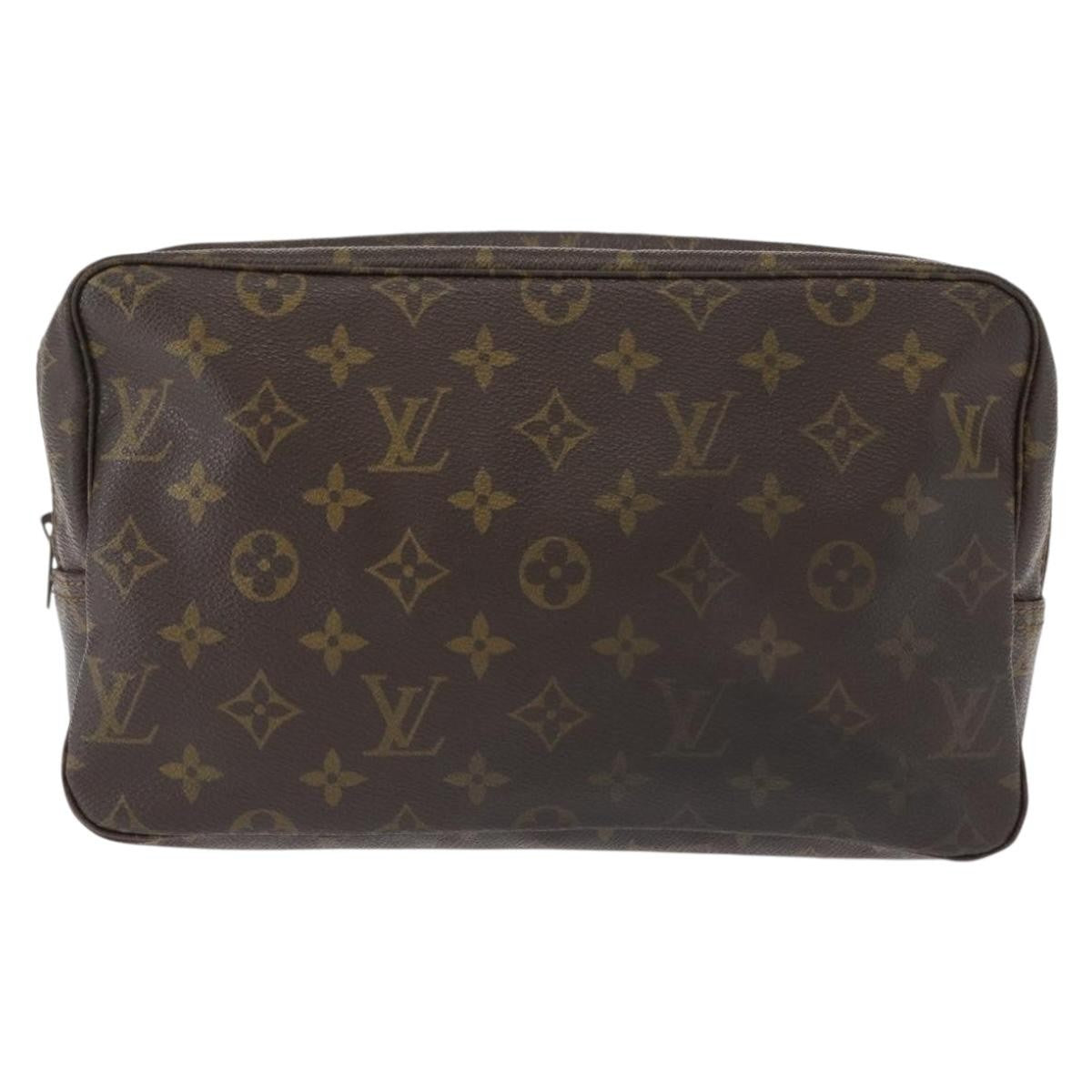 Louis Vuitton Trousse Toilette Monogram Canvas Brown Canvas Clutche & Pouche Bag