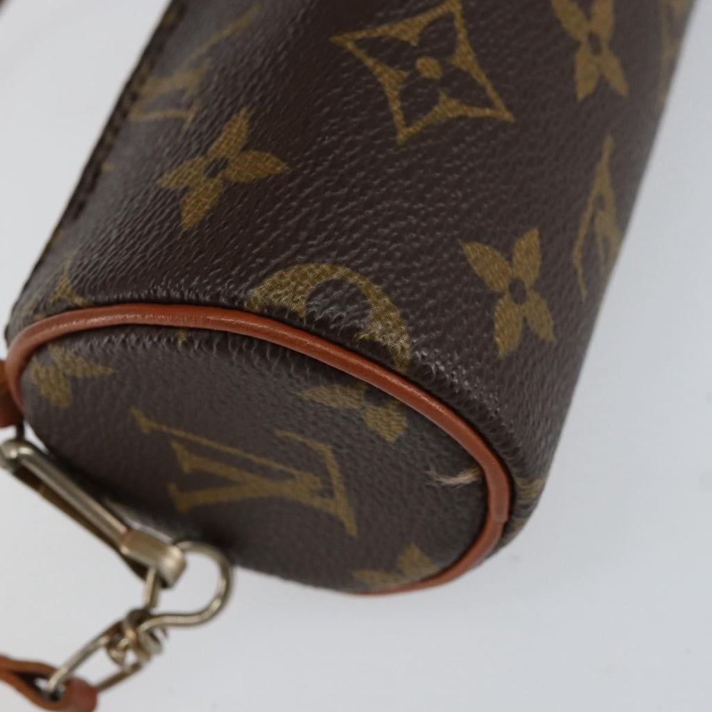 Louis Vuitton Papillon Pochette Monogram Canvas Brown Canvas Clutche & Pouche Bag