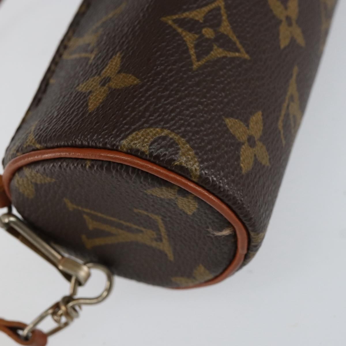 Louis Vuitton Papillon Pochette Monogram Canvas Brown Canvas Clutche & Pouche Bag