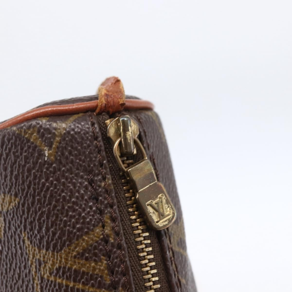 Louis Vuitton Papillon Pochette Monogram Canvas Brown Canvas Clutche & Pouche Bag