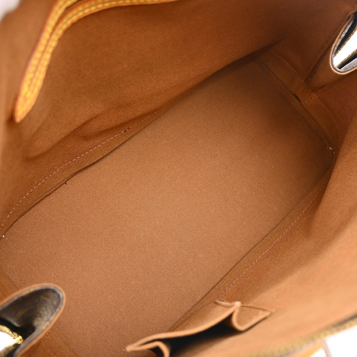 Louis Vuitton Alma Handbag Monogram Canvas Brown Canvas Handbag