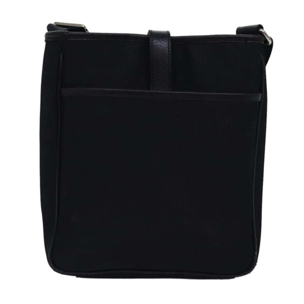 Burberry Nova Check Shoulder Bag Canvas Black Canvas Shoulder Bag
