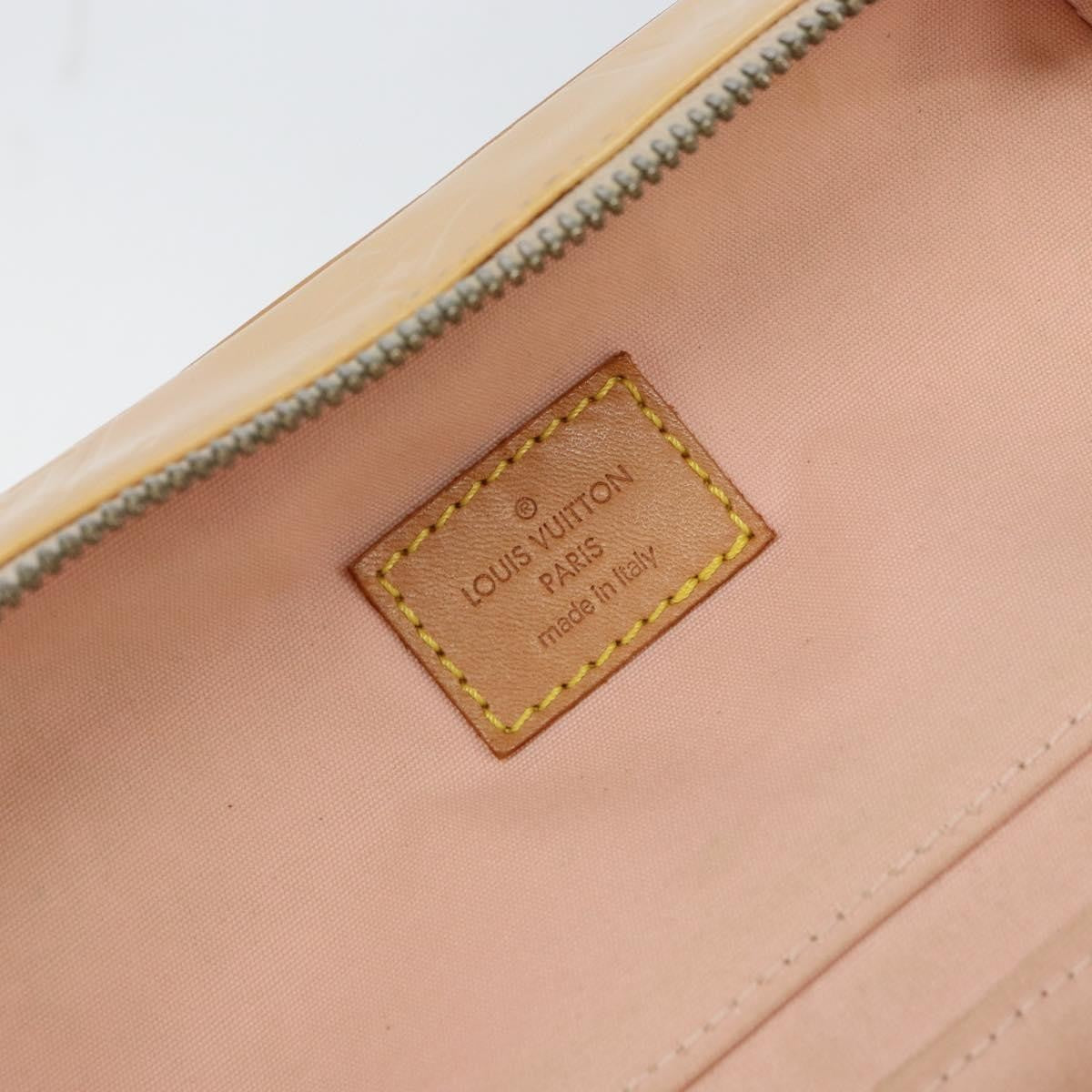 Louis Vuitton Sullivan Handbag Monogram Vernis Pink Patent_Leather Shoulder Bag