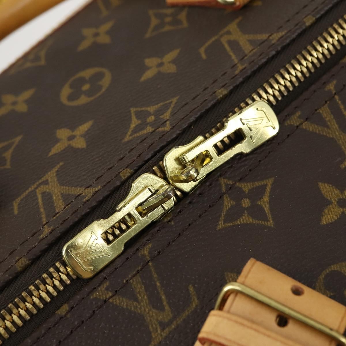 Louis Vuitton Cruiser Handbag Monogram Canvas Brown Canvas Travel Bag