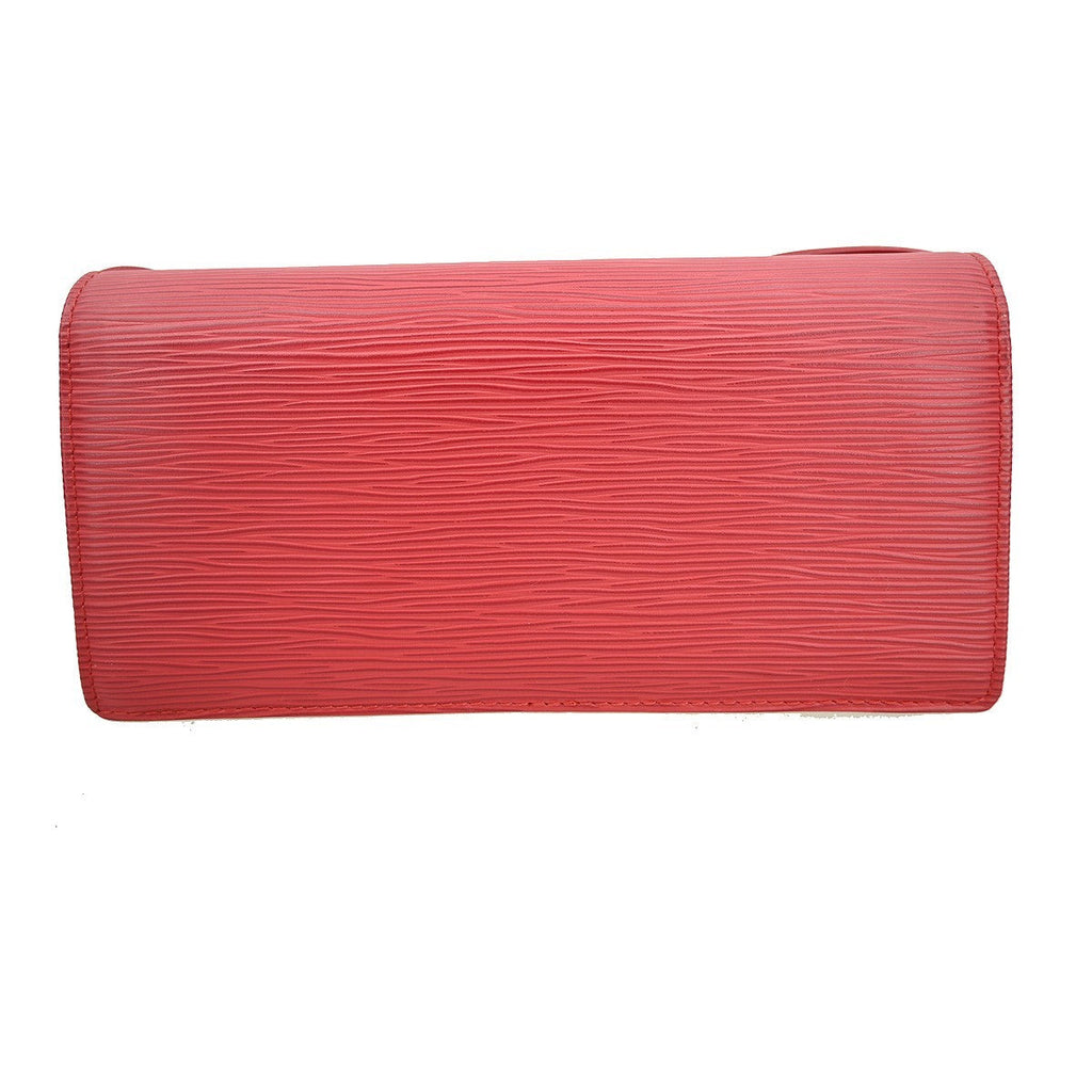 Louis Vuitton Honfleur Handbag Epi Leather Red Leather Shoulder Bag