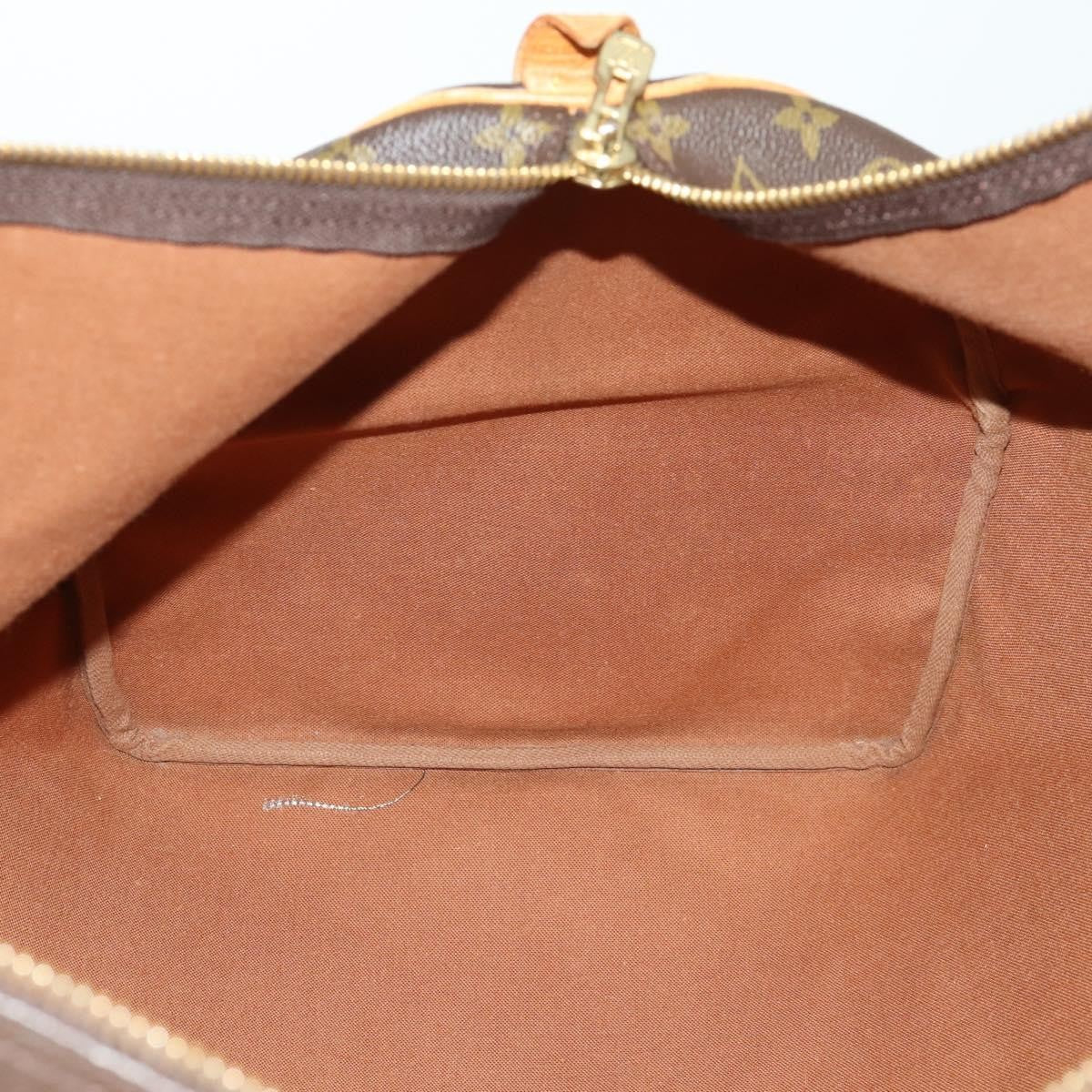 Louis Vuitton Keepall Bag Monogram Canvas Brown Canvas Travel Bag