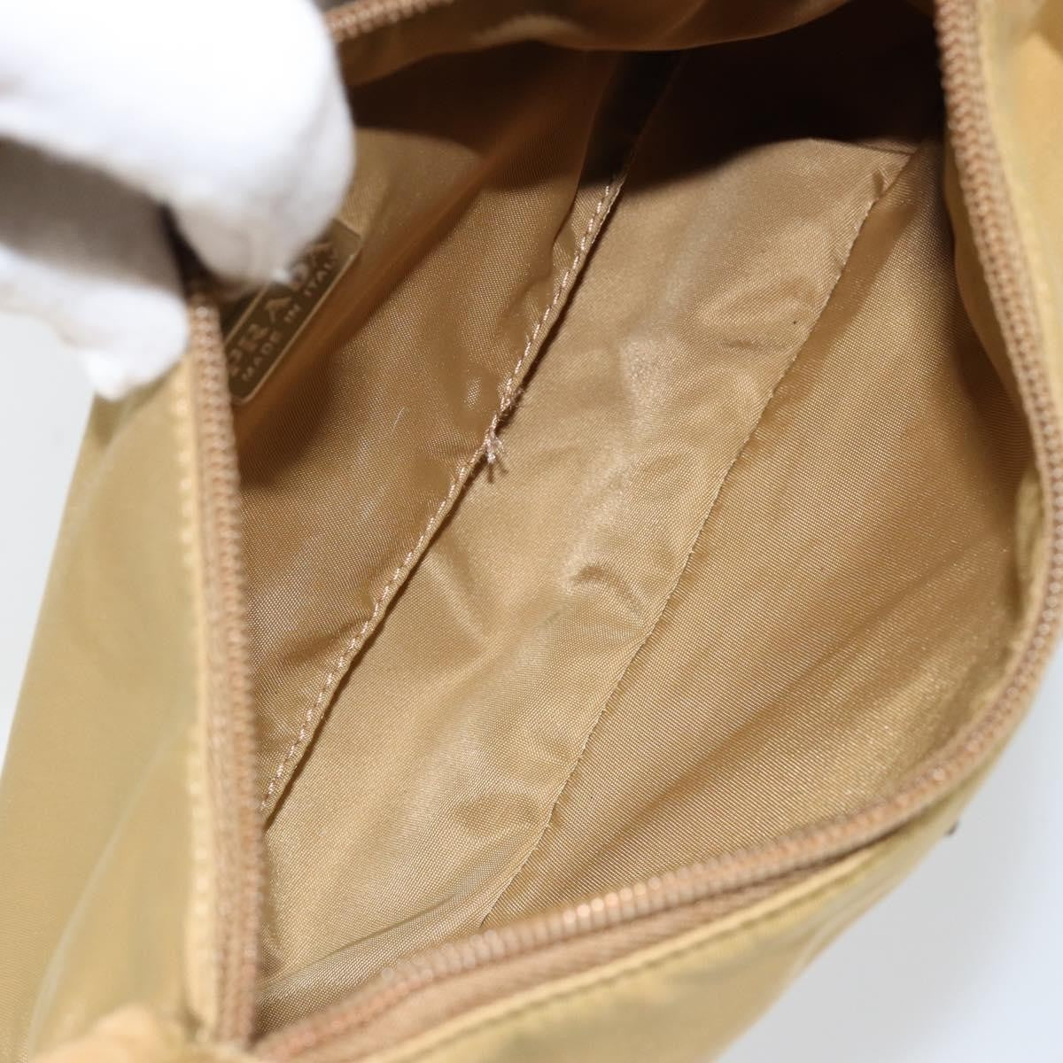 Prada Re-Edition 2000 Hobo Tessuto Beige Nylon Clutche & Pouche Bag