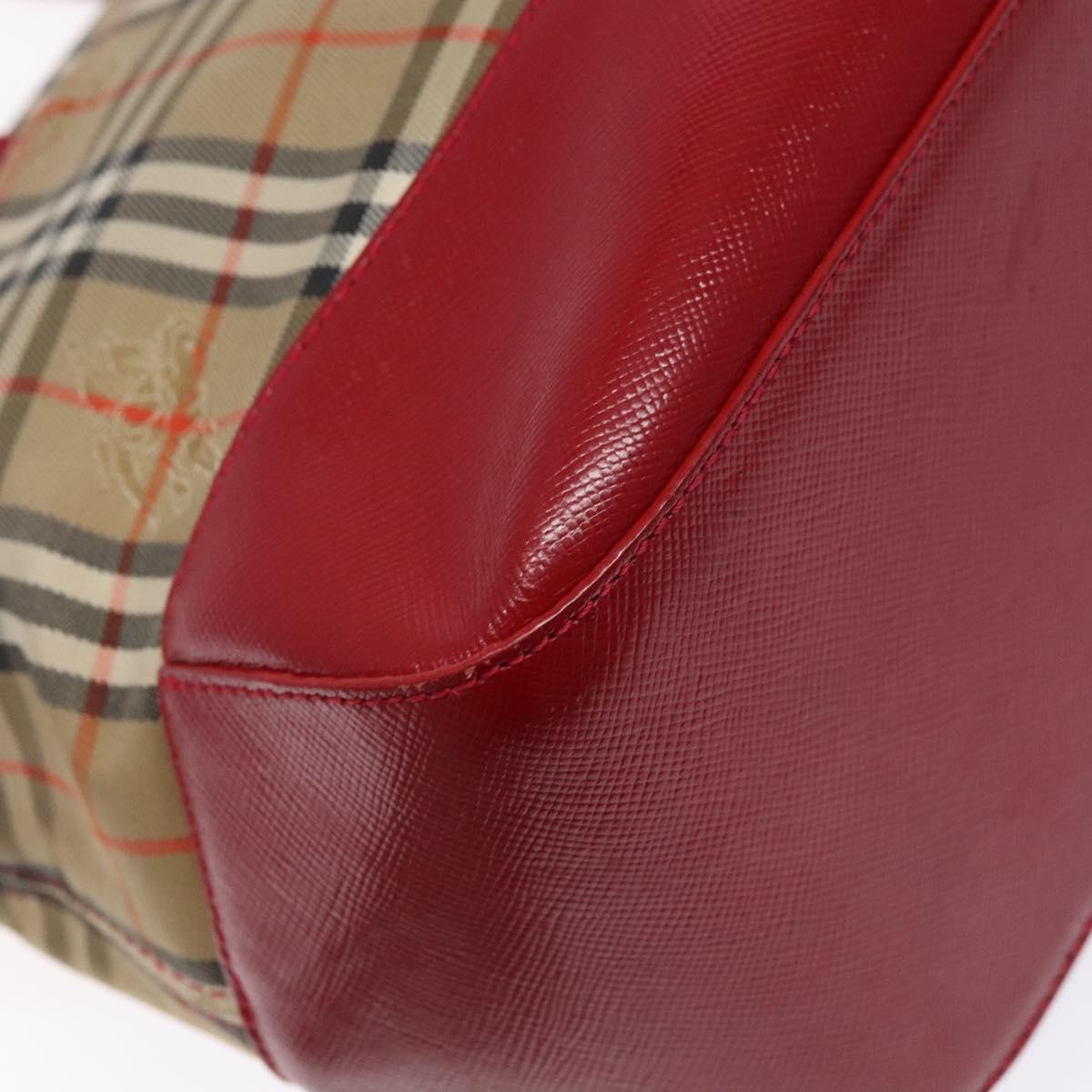 Burberry Nova Check Handbag Nova Check Canvas Beige Canvas Handbag