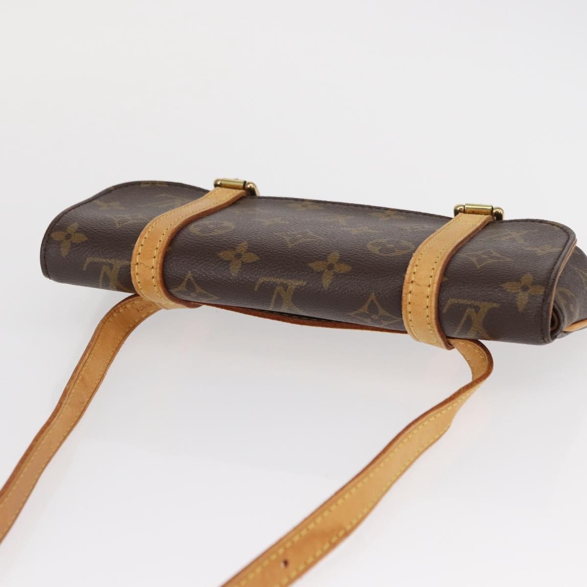 Louis Vuitton Marelle Waist Bag Monogram Canvas Brown Canvas Clutche & Pouche Bag