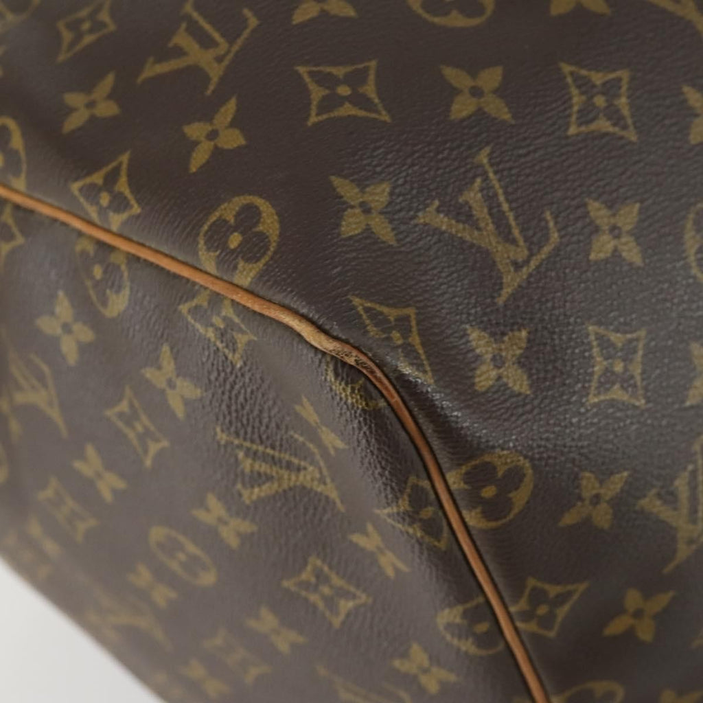 Louis Vuitton Keepall Bag Monogram Canvas Brown Canvas Travel Bag