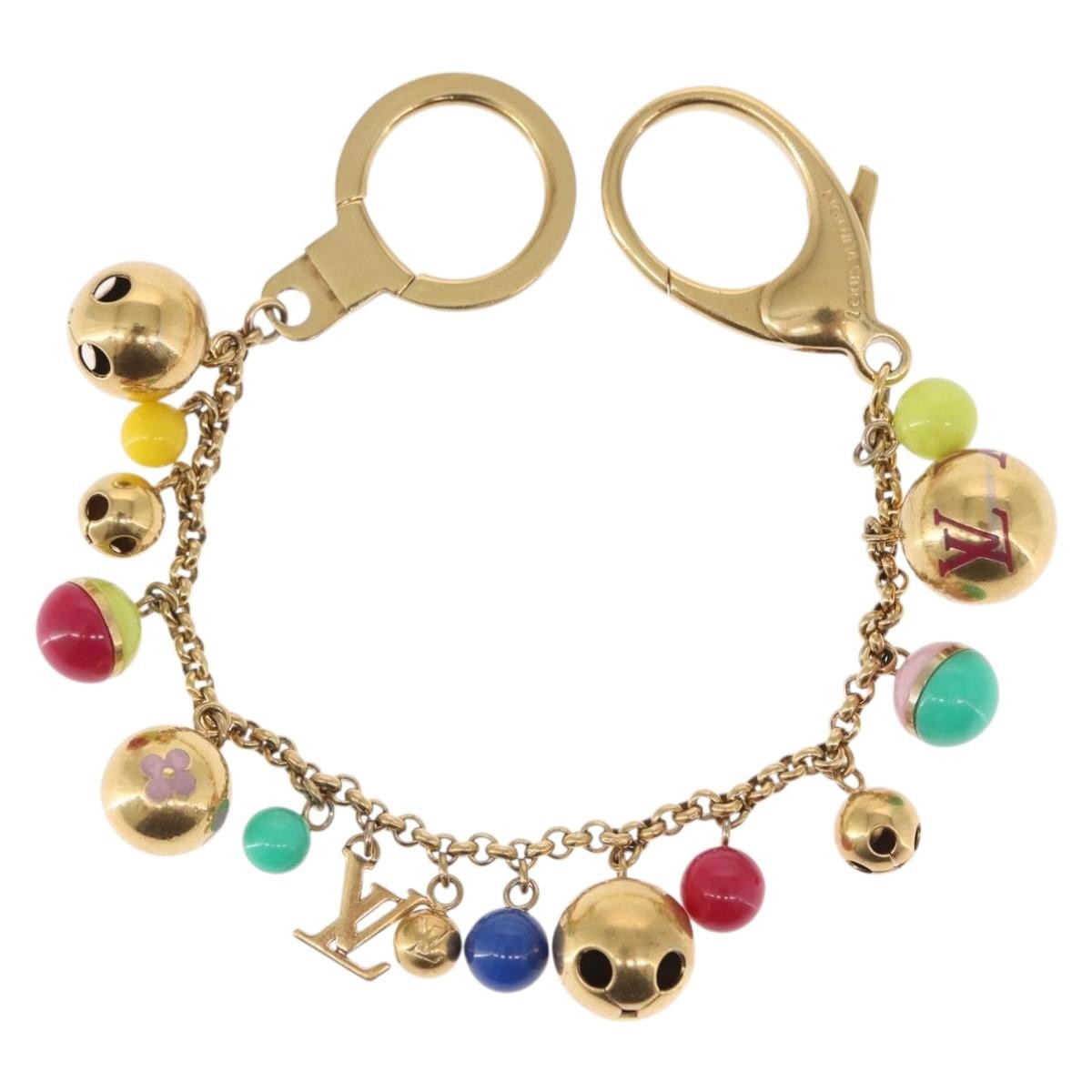 Louis Vuitton Chaine Grelots Bag Charm And Key Holder Metal Gold Metal Charms And Keychains Accessory