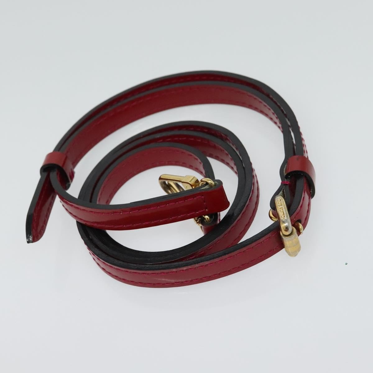 Louis Vuitton Monceau Handbag Vernis Burgundy Patent_Leather Bag