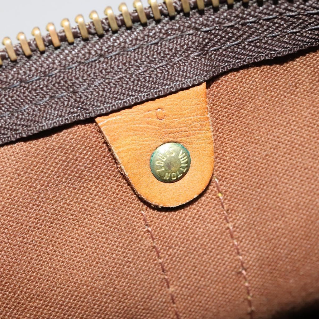 Louis Vuitton Keepall Bag Monogram Canvas Brown Canvas Bag