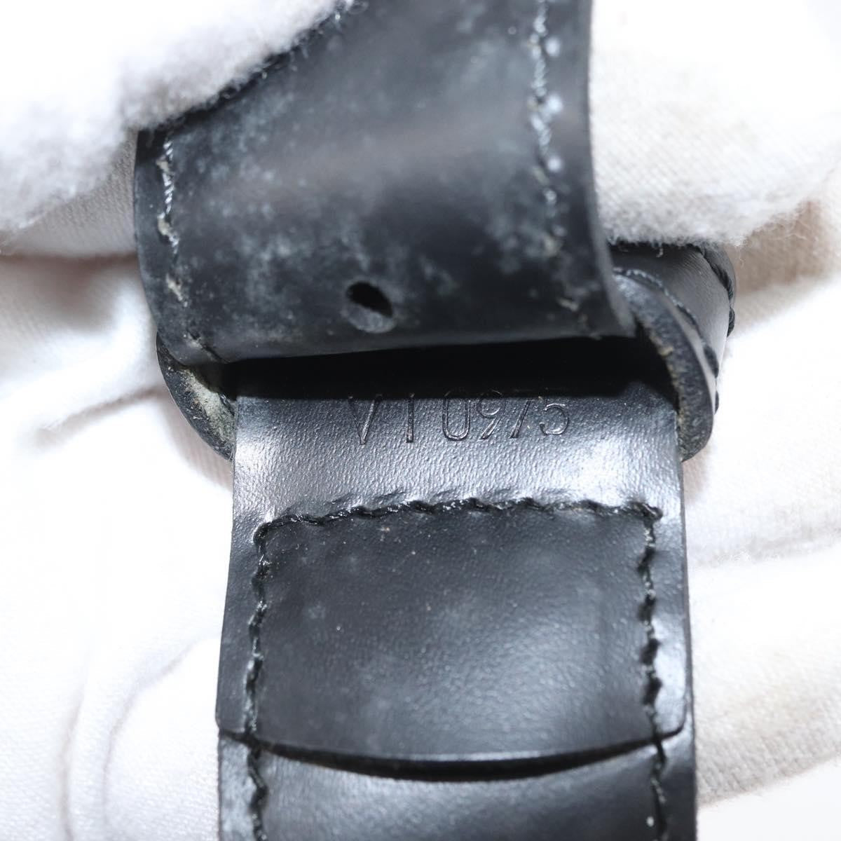 Louis Vuitton Vintage Sac D'epaule Handbag Epi Leather Black Leather Shoulder Bag