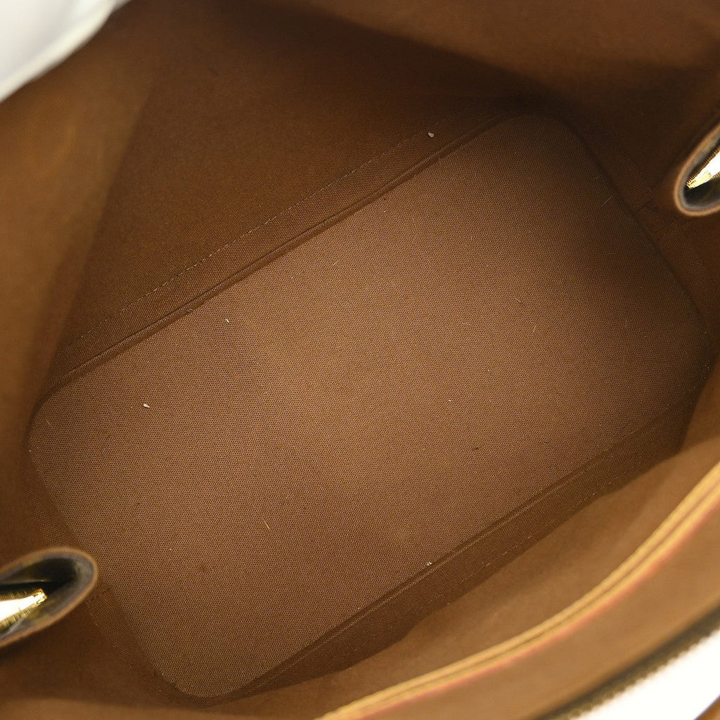 Louis Vuitton Alma Handbag Monogram Canvas Brown Canvas Handbag
