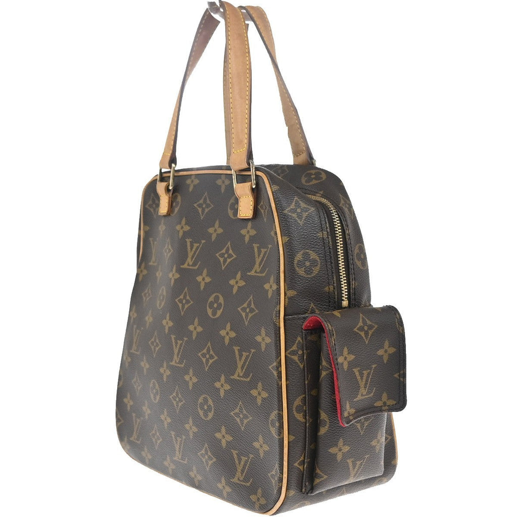 Louis Vuitton Excentri-Cite Handbag Monogram Canvas Brown Canvas Handbag