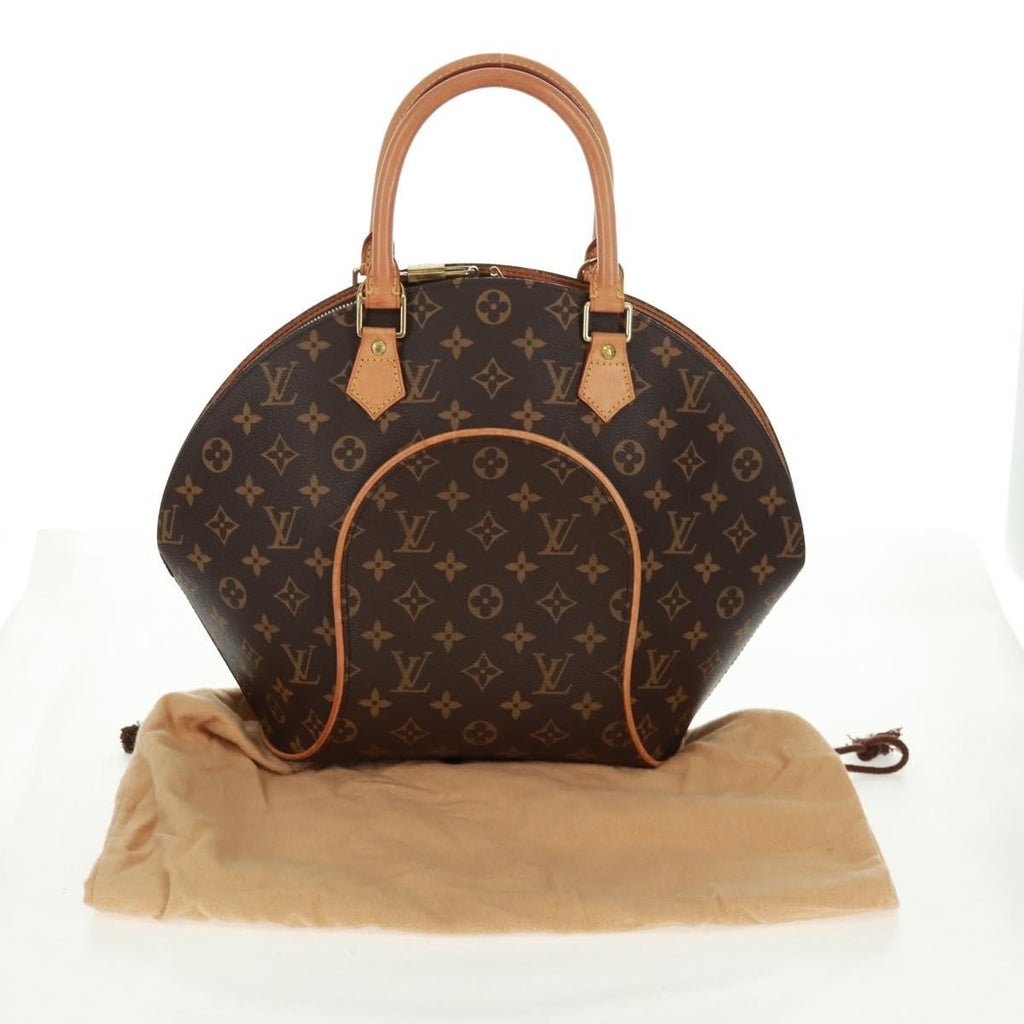 Louis Vuitton Ellipse Bag Monogram Canvas Brown Canvas Handbag